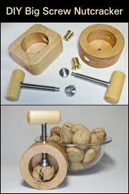 This Diy Big Screw Nutcracker Is A Perfect Gift For Nut Lovers Tough Nuts No Problem In 2020 Diy Cool Things To Make Japanese Woodworking Tools