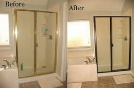 Change Out Your Builder Grade Brass Shower Trim Using Rustoleum S Oil Rubbed Bronze Spray Paint What Would Cost You 800 To Rep Home Projects Home Diy Home