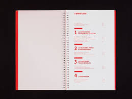 Lyon Confluence Communication Bureau 205 Page Layout Design Table Of Contents Design Brochure Layout