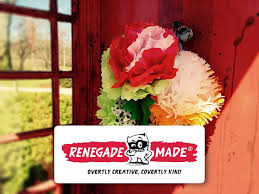 With this kit, you can make a dozen bright tissue paper flowers, then lace together the hanging vase. Renegade Made Art Activity Kits Creative Activities For Kids
