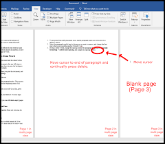 By turning on paragraph marks and other hidden symbols, you will see where microsoft word has inserted a page. How To Delete A Page Or Whitespace From Word