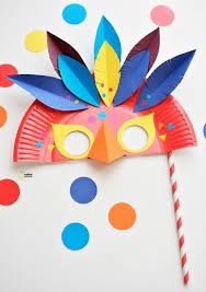 Beginnen sie schon mit dem basteln für fasching! Basteln Mit Kindern Zu Fasching 55 Kreative Und Ganz Einfache Bastelideen