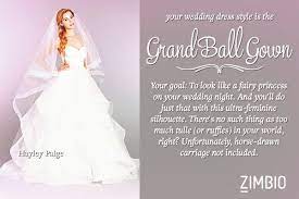 My Wedding Dress Should Be A Grand Ball Gown Which Style Is For You Wedding Dress Suit Wedding Dress Styles Wedding Dress Quiz