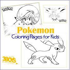Check spelling or type a new query. Printables 6 Pokemon Coloring Pages 3 Boys And A Dog