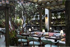 Top 10 bars & clubs in soho: The 10 Best Designed Restaurants In America By Luke Hopping Soho Beach House Outdoor Restaurant Restaurant Interior