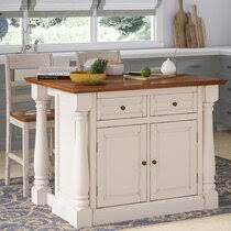You will need to connect the cabinets together and then add casters and a countertop. Drop Leaf Kitchen Islands Carts You Ll Love In 2021 Wayfair