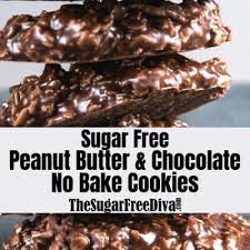 Granulated sugar, baking soda, granulated sugar, cream of tartar and 7 more. No Bake Sugar Free Chocolate Cookies The Sugar Free Diva