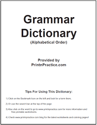 Free esl printable grammar worksheets, vocabulary worksheets, flascard worksheets, fairytales worksheets, efl exercises, eal handouts, esol quizzes, elt activities, tefl questions, tesol materials, english teaching and learning resources, fun crossword and word search puzzles, tests, picture dictionaries, classroom posters, matching exercises and flashcards english worksheets for kids. Grammar Definitions Online Printable Pdf Grammar Ebook