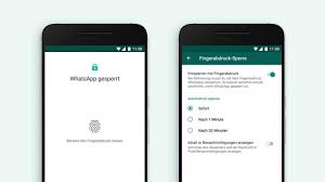 Whatsapp Bringt Neue Funktion Fur Android In 2020 Fingerabdruck Schloss Fingerabdruck Und Android