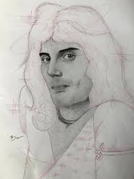 Freddie Mercury Rough Sketch
