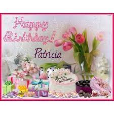 This free original version by 1 happy birthday replaces the traditional happy birthday to you song and can be downloaded free as a mp3, posted to facebook. Happy Birthday Patricia Polyvore Birthday Happy Birthday Birthday Wishes