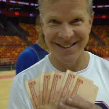 It's been a big week for Illawarra Hawks head coach Matt Flinn. , First he  landed Melo, then he hit from half court at shootaround ahead of Game 1  tonight 💸 , 🗓: Game 1