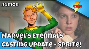 Maybe you would like to learn more about one of these? Eternals Update Millie Bobby Brown Cast As Sprite Youtube