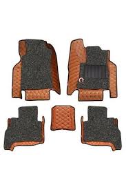 7d Car Floor Mat Tan And Black Set Of 5 Car Floor Mats Black Set Car