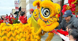 Ushering in the Lunar New Year in Charlotte with ancient art of lion dancing  | WFAE 90.7 - Charlotte's NPR News Source