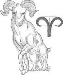How To Draw Zodiac Sign Aries Step By Step Symbols Pop Culture Free Online Drawing Tutorial Added By Dawn Oc Aries Art Badass Drawings Zodiac Signs Aries