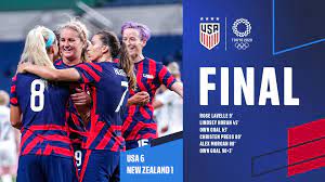 The association football tournament at the 2020 summer olympics is held from 21 july to 7 august 2021 in japan. 2020 Tokyo Olympics Usa 6 Vs New Zealand 1 Match Report Stats Group Standings