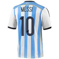 Jun 22, 2021 · je suis fier d'avoir pu porter le maillot bleu et blanc autant de fois que mon ami masche que j'aime, respecte et admire depuis toujours », a réagi messi sur instagram. Argentinien Home Fussball Trikot Messi 2014 15 10 Adidas Sportingplus Passion For Sport