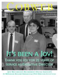 Cobweb volume 45 number 2: April-June 2011 by Des Plaines History Center