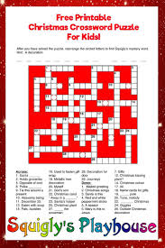 Print And Solve This Fun Christmas Crossword Puzzle For Kids Puzzle Solving Fun For The Holid Christmas Crossword Christmas Crossword Puzzles Christmas Puzzle