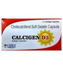 We did not find results for: Cadila Calcigen D3 Vitamin D3 Cholecalciferol 60000 Iu Pack Of 2 4 Capsules Once A Week 2 Nw Noworry