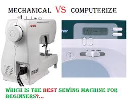 Recommended 4 Best Sewing Machines For Beginners Mechanical Vs Computerize As A Beginner What Type Of Sewing Mach Sewing Machine Sewing Sewing Machines Best