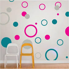 ringen en stippen muurstickers stickers slaapkamer stickers room decor decal verwijderbare behang in verwijderbaar behang slaapkamer muurstickers muurstickers