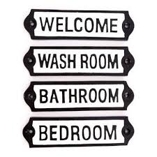 Our expert interior designers shared their predictions for the biggest kitchen trends of 2021. Hh5637 18 Cm Cast Iron Door Signs 4asst 47439 Signs Plaques Iron And Metal Signs Rosefields