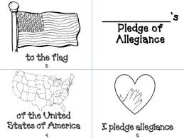Easy explanation of the pledge of allegiance for kids. Pledge Of Allegiance Printable Book Worksheets Tpt