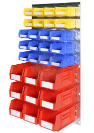 User friendly grip handles decrease potential for back injury and finger strain. Plastic Storage Bins And Racks Plastic Bins