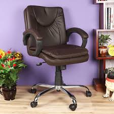 There is a wide array of adjustments you can do to make this office chair feel comfortable for hours at a time. Prestic Low Back Comfortable Office Desk Chair Dark Brown