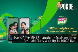 2 additional sim cards with family plan. Maxis Offers Rm1 Smartphone Deals And New Postpaid Plans With Up To 100gb Data Pokde Net