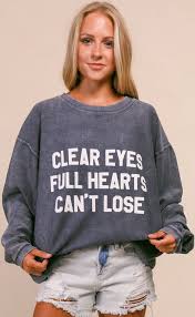 They are usually only set in response to actions made by you which. Charlie Southern Clear Eyes Full Hearts Corded Sweatshirt Shopriffraff Com