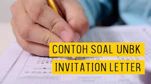 5 soal pilihan ganda tentang invitation card 2621331 1. Latihan Soal Unbk Sma Smk Bahasa Inggris Invitation Letter