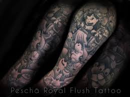1 $$ moderate piercing, tattoo. Royal Flush Crew Royal Flush Tattoo