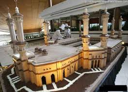 Gateau Al Haram Art En Chocolat Mosquee Chocolat