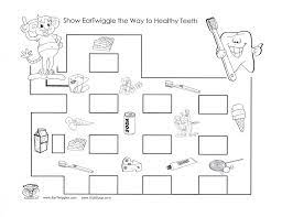 Healthy Maze Worksheets For Kids Dental Kids Healthy Teeth Preschool
