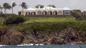 Jeffrey epstein offers to live under house arrest at his $77m mansion with armed guards, electronic monitor and sizable bond if released on bail, while urging court not to discriminate because he's rich. Mystery Surrounds Jeffrey Epstein S Private Island In The Caribbean Los Angeles Times