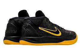 Black And Yellow Kobes Shoes Nike Kobe Ad Lakers Black Mamba Jersey Sneakernews Com Black Mamba Nike Nike Shoes Outlet