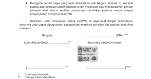 Isi berisi inti dari surat izin orang tua, baik pernyataan persetujuan maupun penolakan terhadap kegiatan yang dimaksud. Contoh Surat Izin Orang Tua Yang Sudah Diisi Contoh Lif Co Id