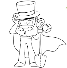 Mortis's basic information basic information type: Brawl Stars Coloring Pages Mortis Coloring And Drawing