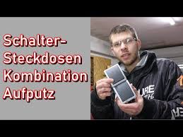 Top marken günstige preise große auswahl. Schalter Steckdosenkombination Aufputz Verdrahten Youtube
