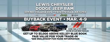 Is a car necessary in fayetteville? Lewis Chrysler Dodge Jeep Ram Buy Back Event Home Facebook