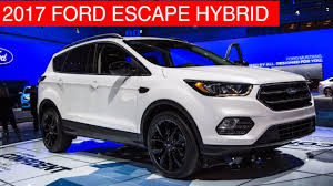 2siriusxm audio and data services each require a subscription sold separately, or as a package, by siriusxm radio inc. 2017 Ford Escape Hybrid Exterior Interior Price And Release Date Youtube