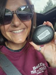 Found these festive rocks