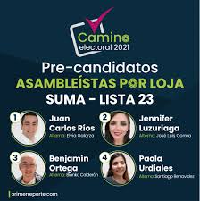 Últimas noticias, fotos, y videos de elecciones 2021 las encuentras en el comercio. Mashistoriasquecontar On Twitter Caminoelectoral Suma Presenta A Sus Pre Candidatos A Asambleistas Por La Provincia De Loja