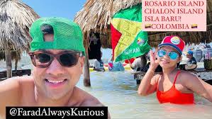 LIMA BIRTHDAY PARTY AND VISITING PINEL ISLAND ST. MARTIN.