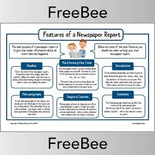 This is really going to save you time and your money in something should think about. Features Of A Newspaper Report Ks2 Poster By Planbee
