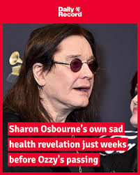 Sharon Osbourne recently opened up about her own health battles, sharing  how late husband Ozzy Osbourne feared he was going to lose her after she  received a devastating diagnosis in the early