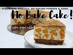 No Bake Mango Graham Cake Lockdown Cake Recipe No Extra Sugar Added Youtube Mango Graham Cake Graham Cake Mango Dessert